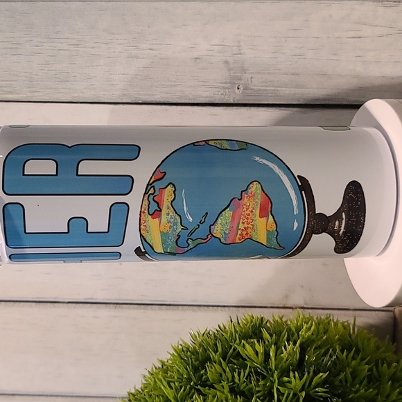 TEACHER Professor Tumbler cup NWT 20 oz Stainless steel cup - Picture 4 of 7